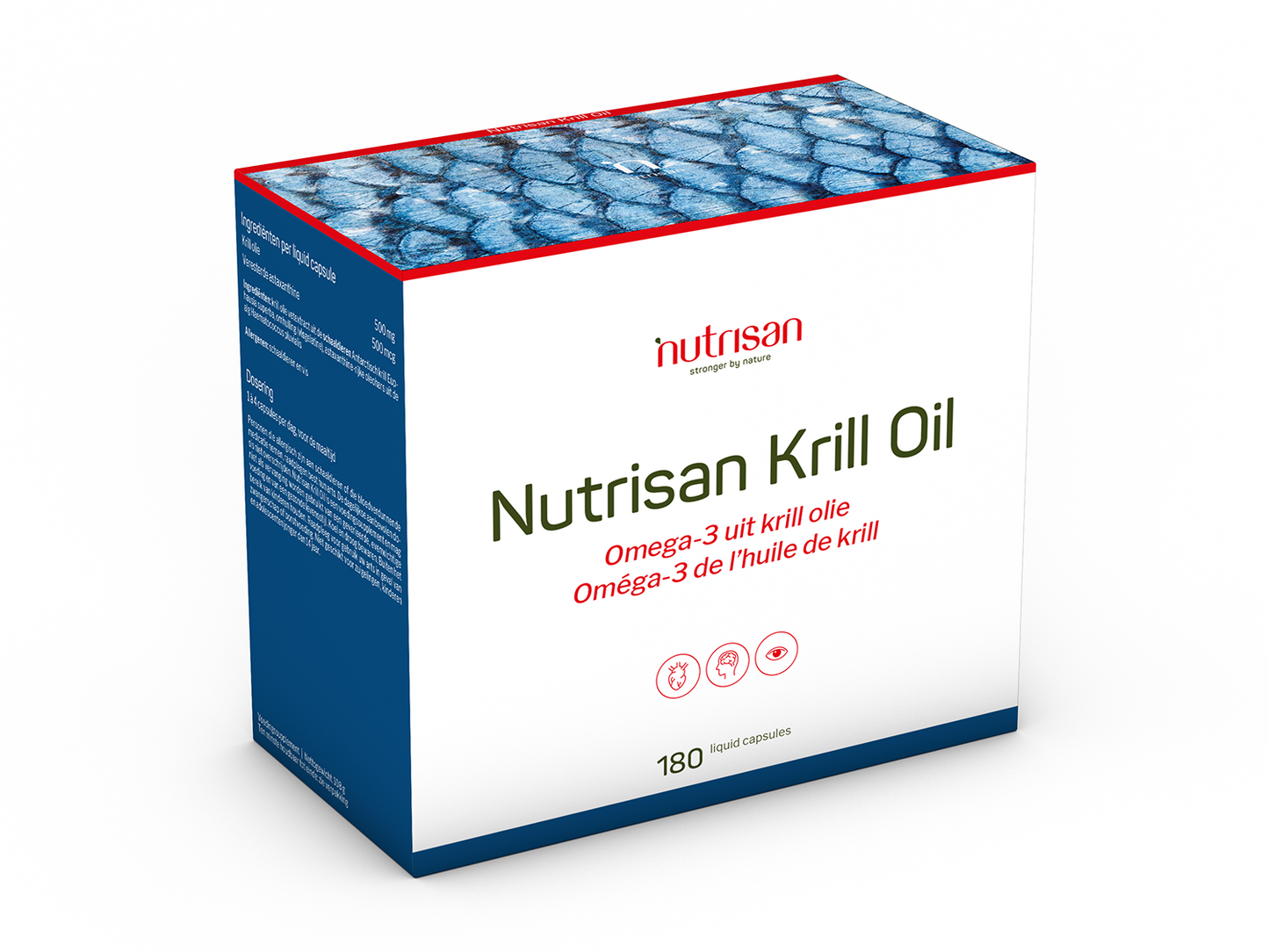 Nutrisan Krill Oil - EPA en DHA - Supplement voor hart, hersenen en ogen