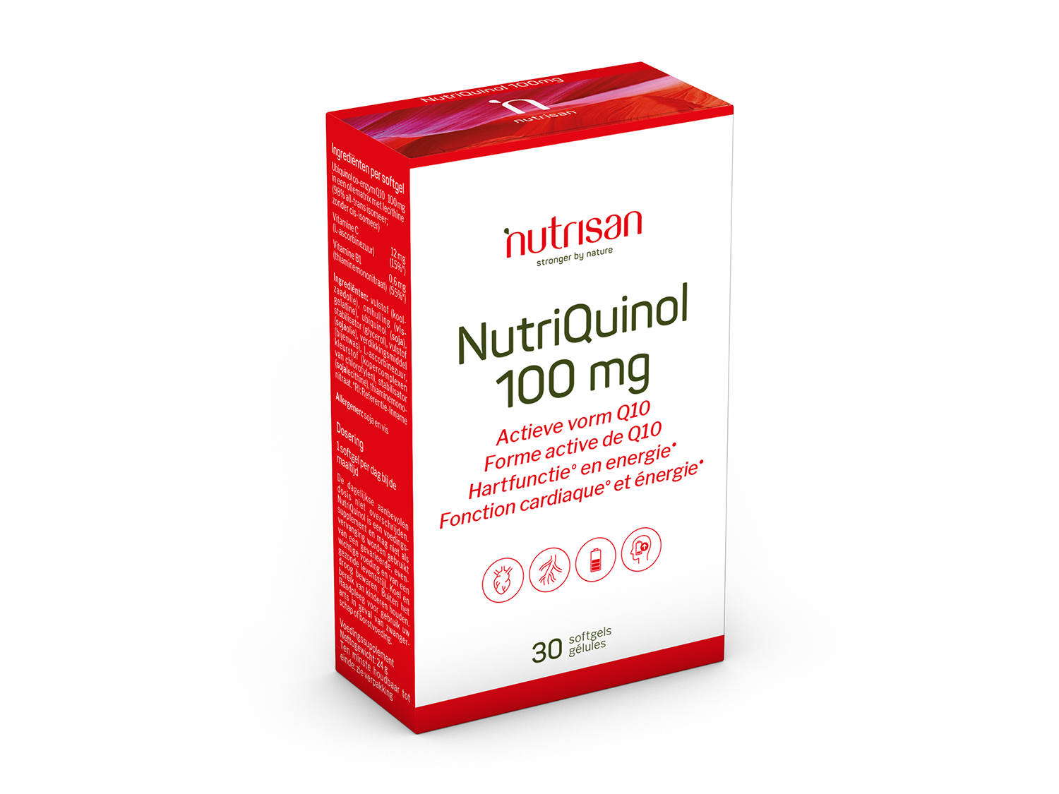 NutriQuinol Nutrisan 100 mg 30 softgels