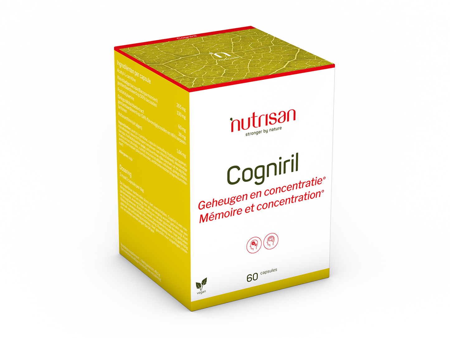 Nutrisan Cogniril - Supplement voor geheugen en concentratie