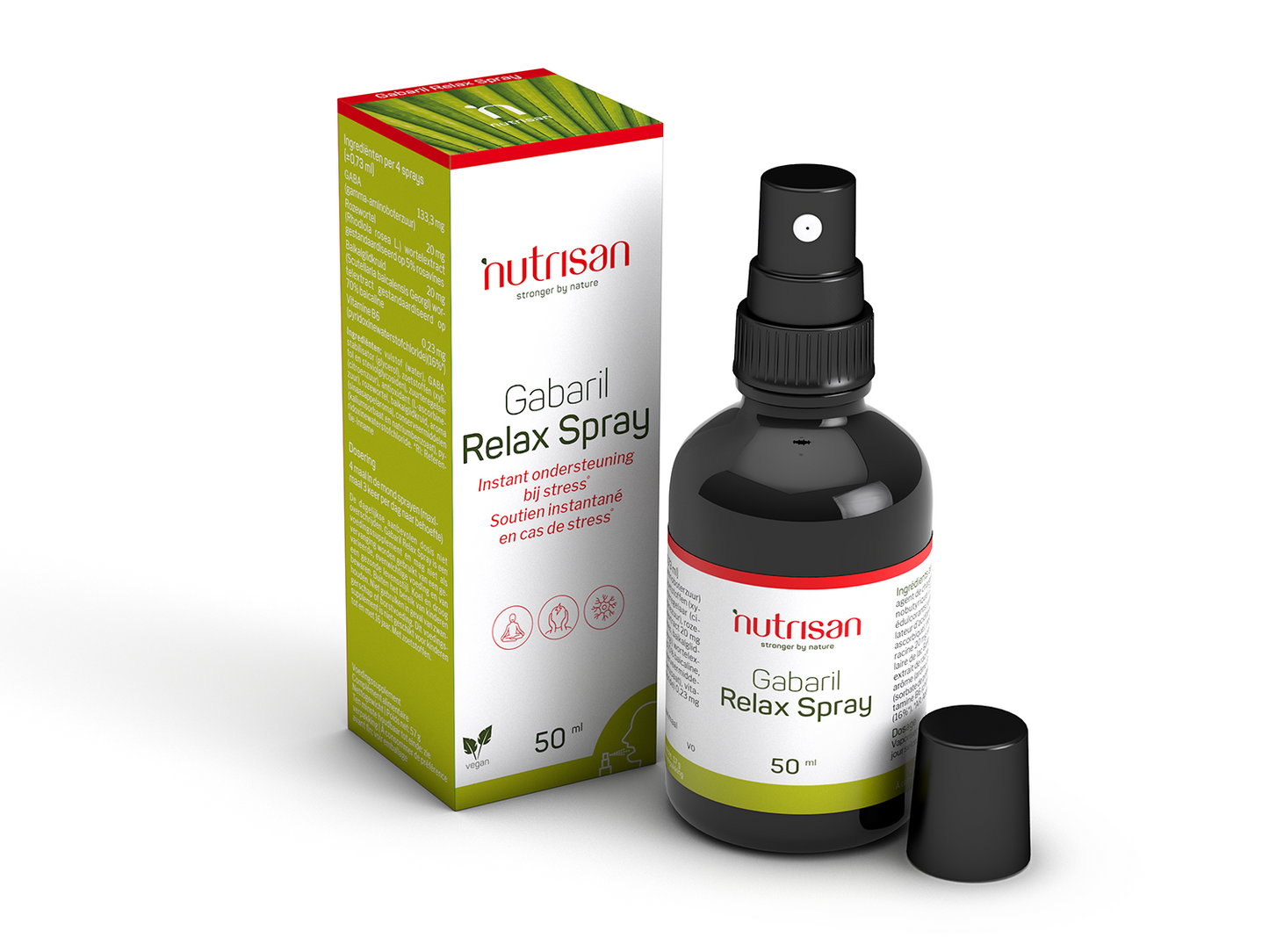 Nutrisan Gabaril Relax Spray - Supplement voor stress
