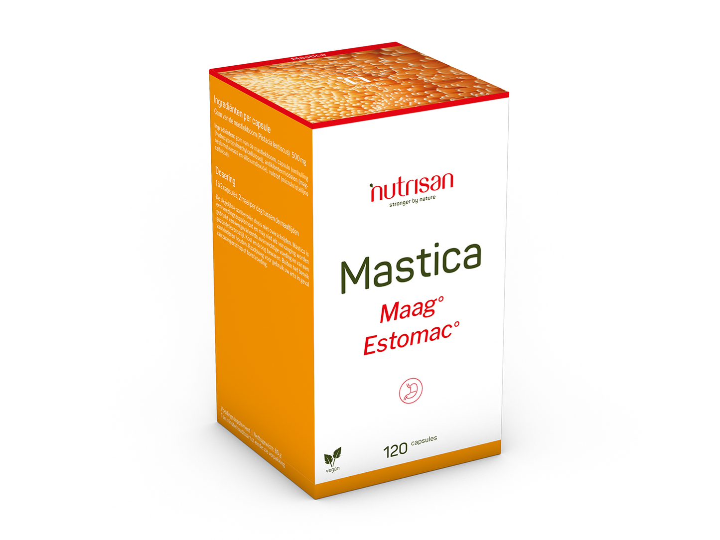 Nutrisan Mastica - 120 capsules - Supplement voor maagcomfort
