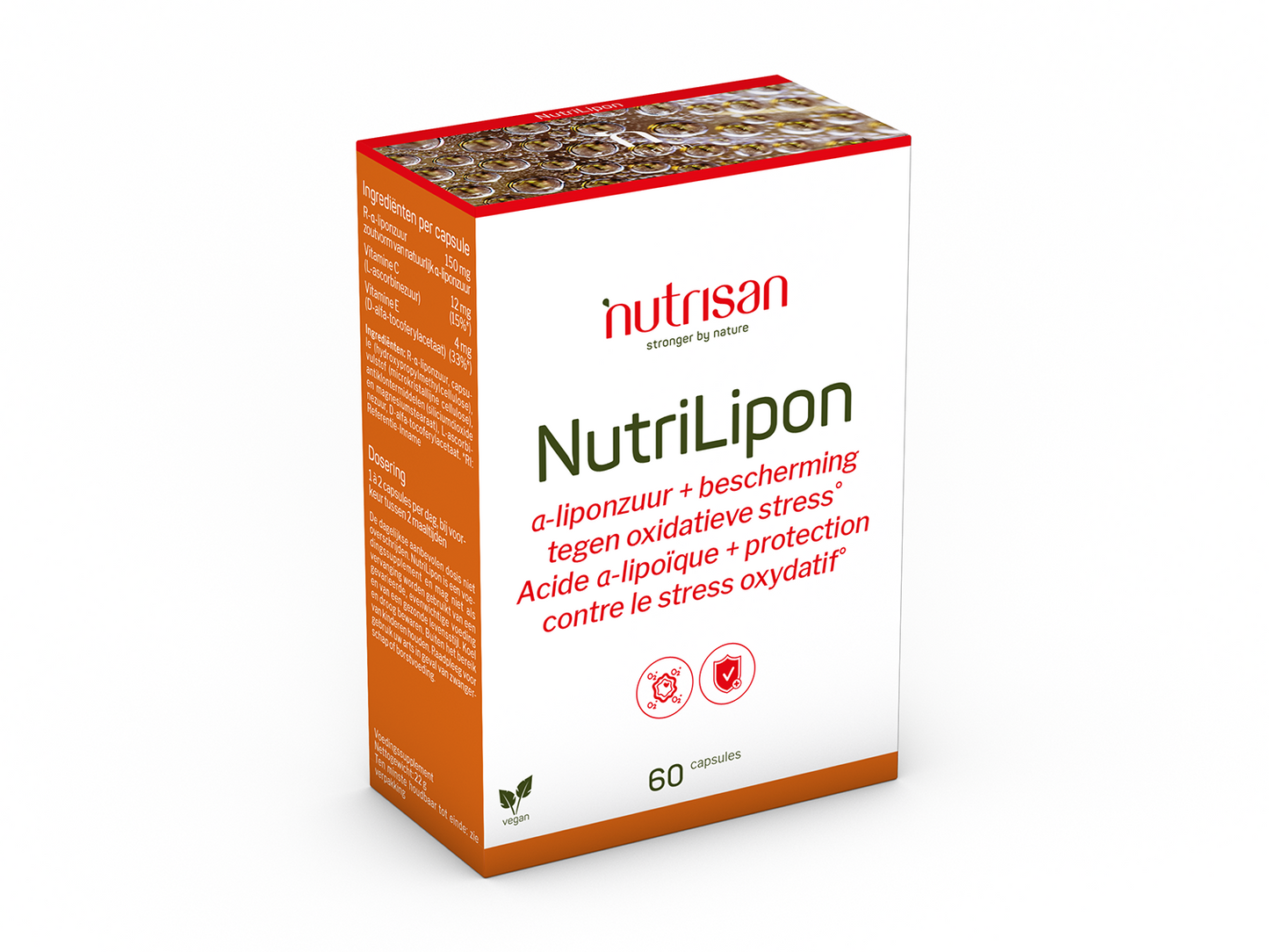 Nutrisan NutriLipon - 60 capsules - Supplement bij oxidatieve stress