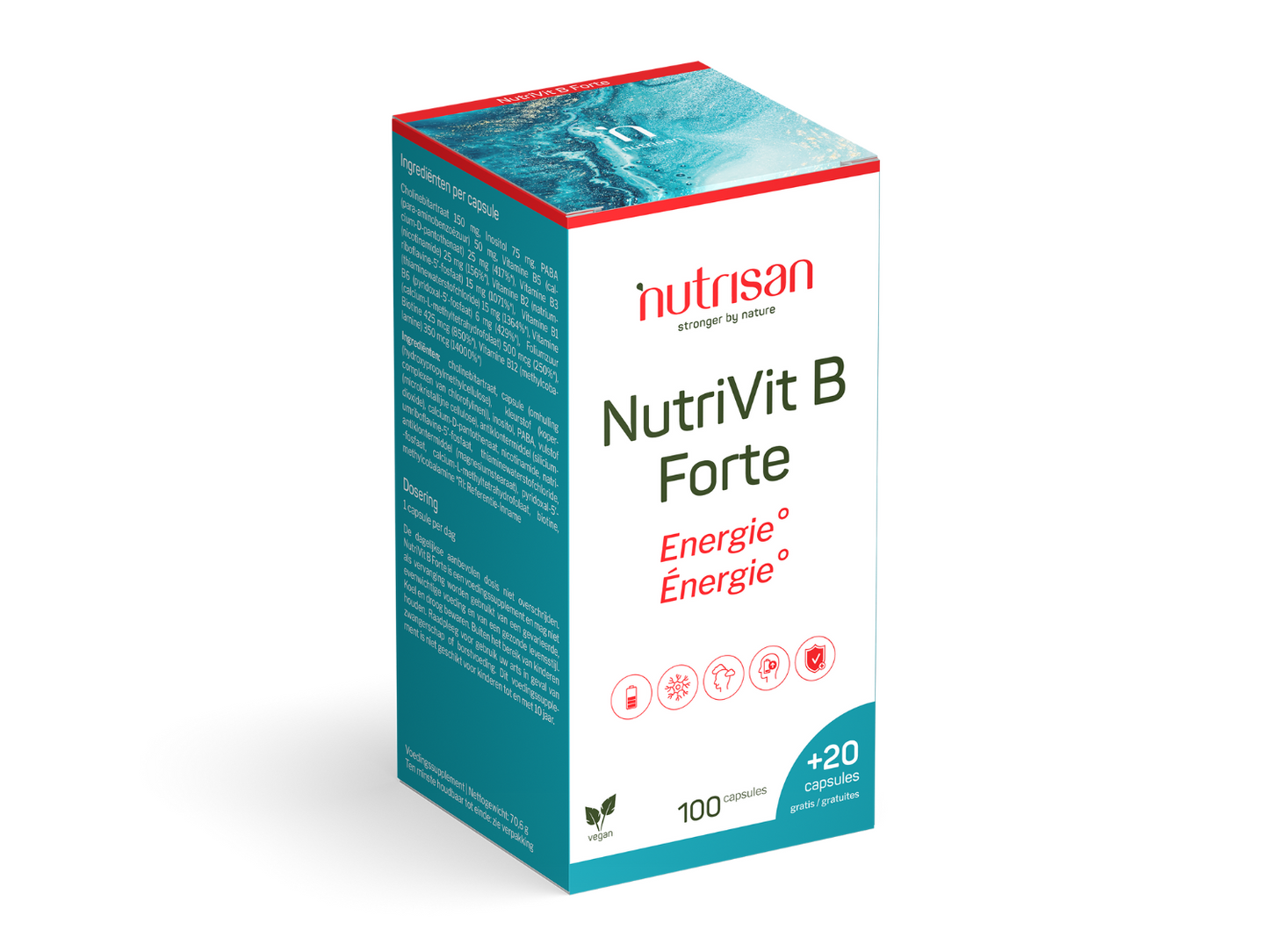 Nutrisan NutriVit B Forte - Vitamine B - Supplement voor immuunsysteem