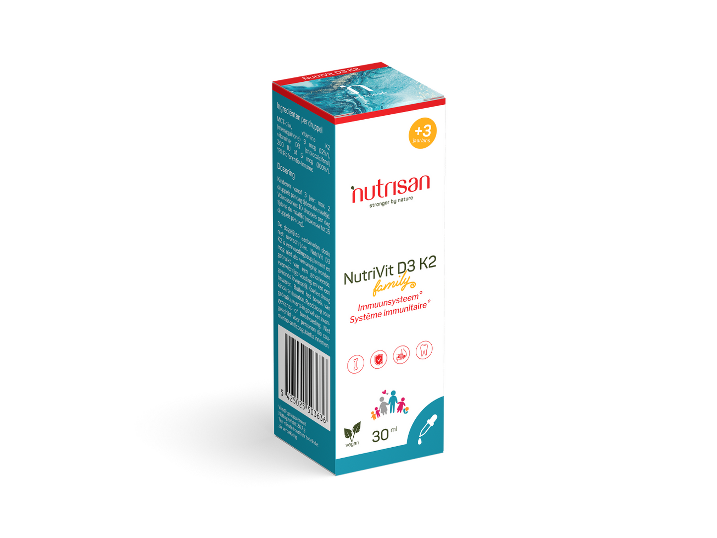 Nutrisan NutriVit D3 K2 - Vitamine D - 30 ml