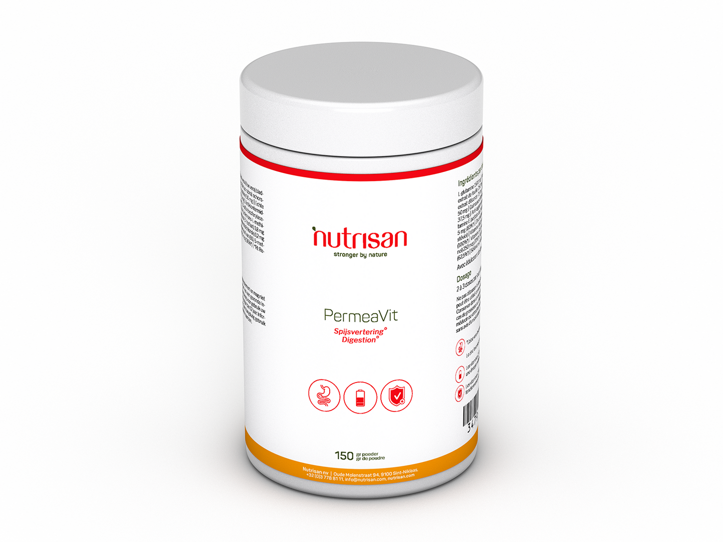Nutrisan PermeaVit - 150 gram - Supplement voor spijsvertering