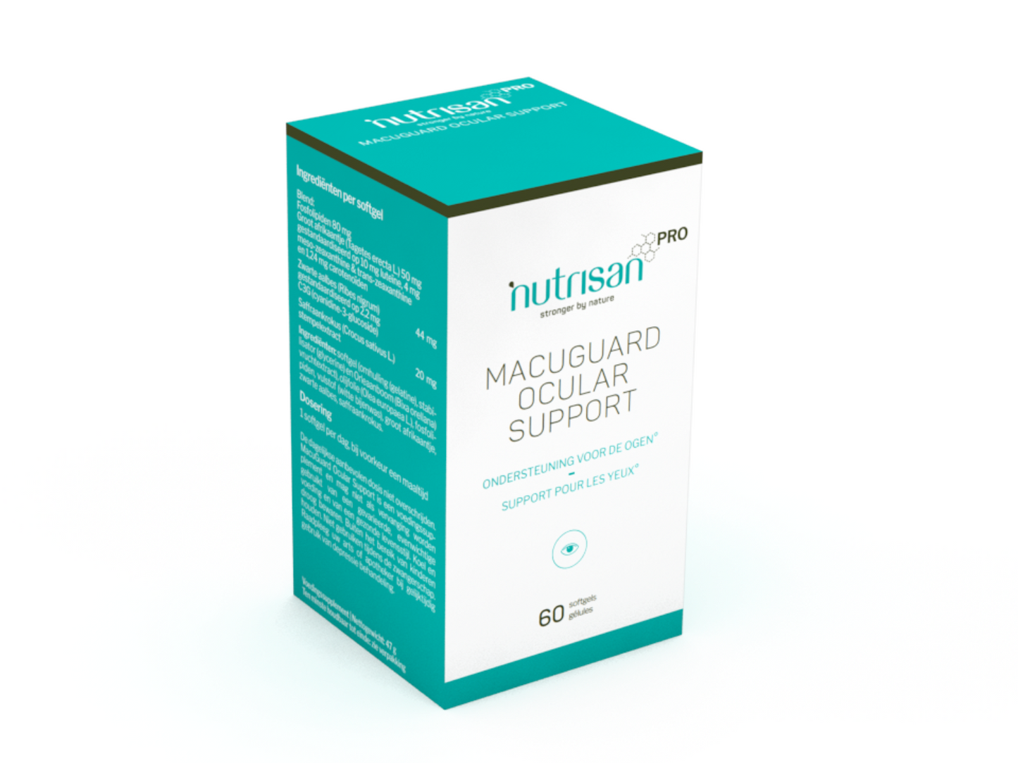 NutrisanPro MacuGuard Ocular Support - 60 softgels - Supplement voor ogen
