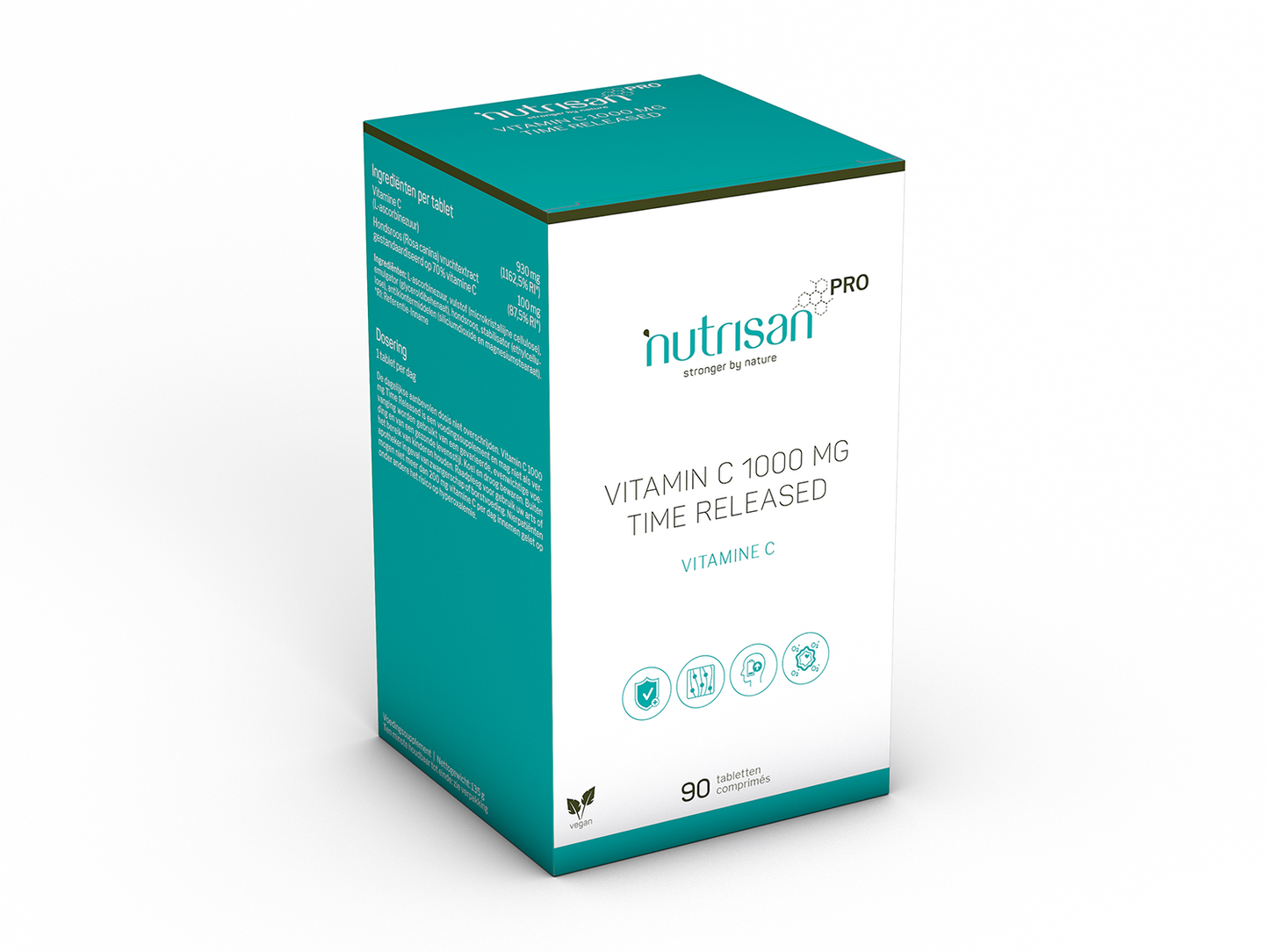 NutrisanPro Vitamin C 1000 mg Time Released - Vitamine C - 90 tabletten