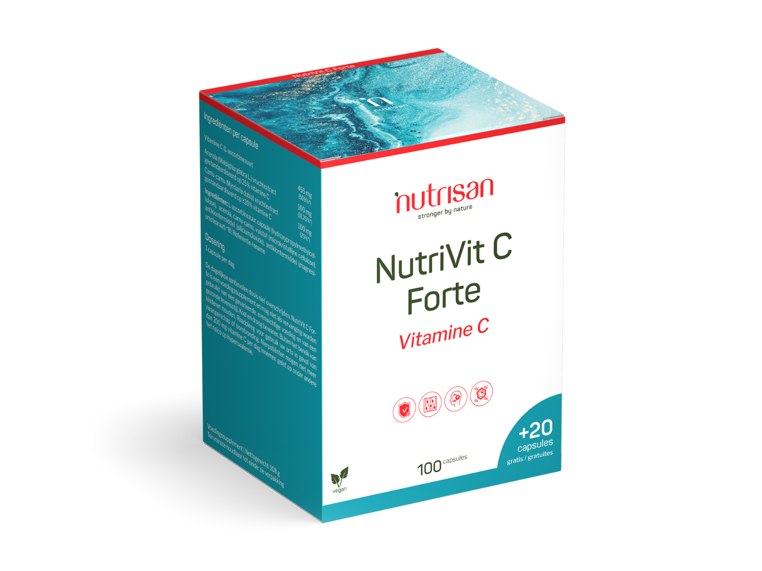 NutriVit C Forte Nutrisan 100 capsules