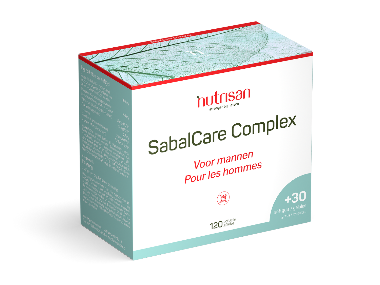 SabalCare Complex Nutrisan 120 softgels