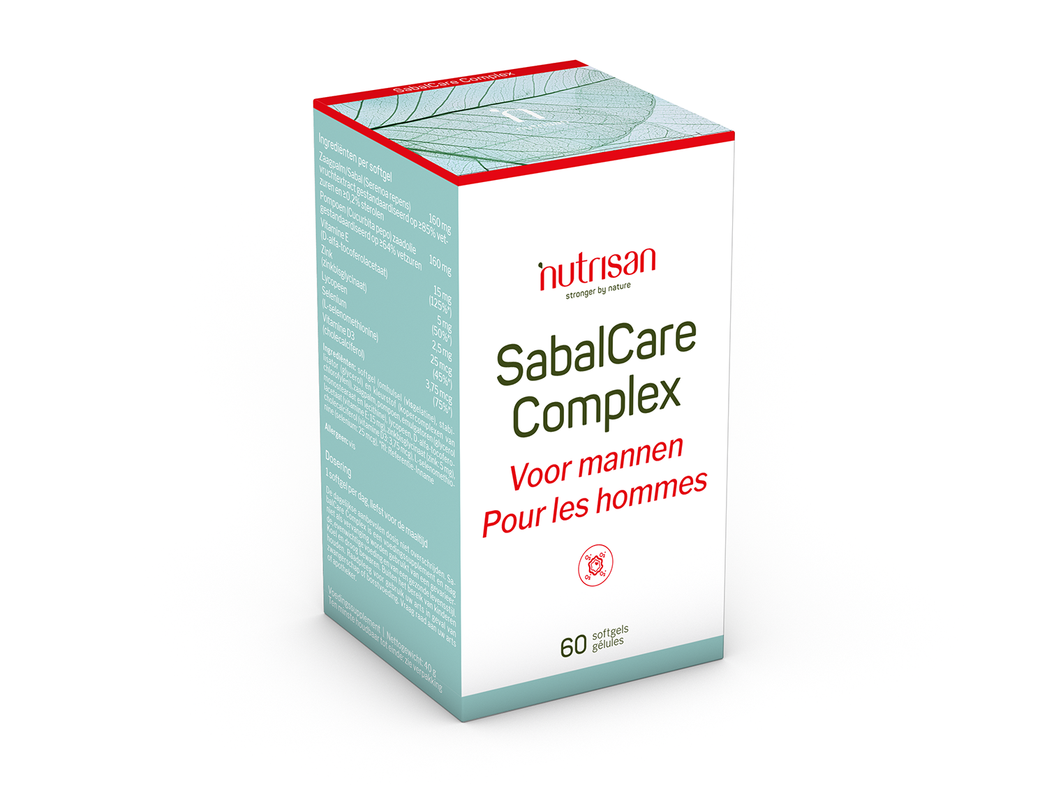 SabalCare Complex Nutrisan 60 softgels