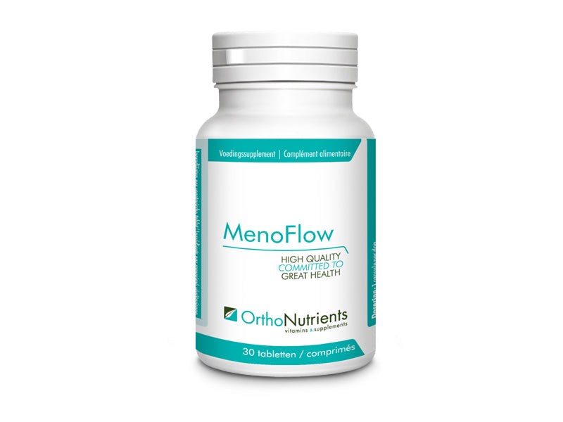 OrthoNutrients Menoflow - Supplement bij menopauze - 30 tabletten