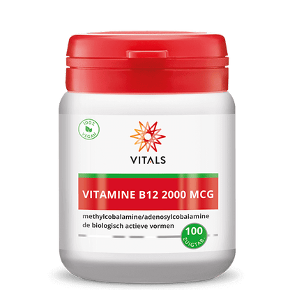 Vitamine B12 2000 mcg 100 zuigtabletten