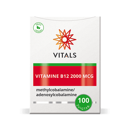 Vitamine B12 2000 mcg 100 zuigtabletten